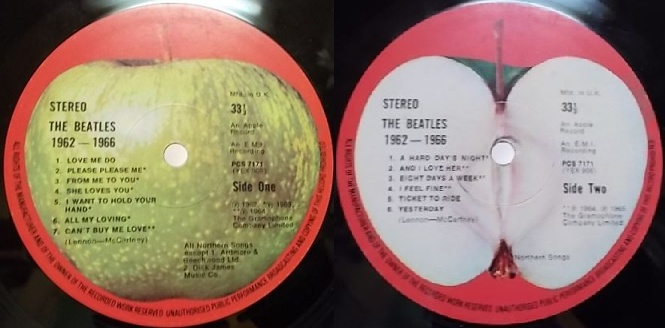 デッドストック　新品　アップル　赤盤　アイフィールファイン Yahoo!オークション -「アイ・フィール・ファイン」(音楽) の落札相場